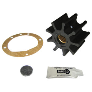 Jabsco Impeller Kit – 9 Blade – Nitrile – 3-3/4″ Diameter x 2-1/2″ W, 1″ Shaft Diameter