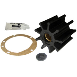 Jabsco Impeller Kit – 9 Blade – Nitrile – 3-3/4″ Diameter x 3-1/2″ W, 1″ Shaft Diameter