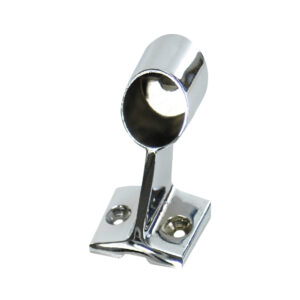 Whitecap Forward Handrail Stanchion – 316 Stainless Steel – 1″ Tube O.D.