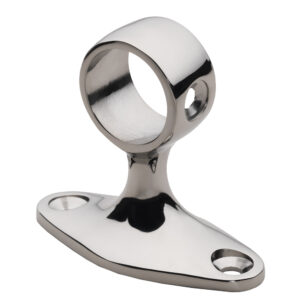 Whitecap 90° Handrail Stanchion – Center – 316 Stainless Steel – 7/8″ Tube O.D.