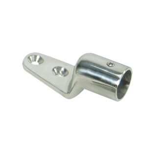 Whitecap 5-1/2° Blind Base – 316 Stainless Steel – 1″ Tube O.D.
