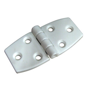Whitecap Door Hinge – White Nylon – 1-1/2″ x 3″