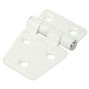 Whitecap Shortside Door Hinge – White Nylon – 1-3/8″ x 2-1/4″