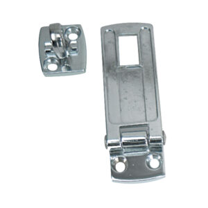 Whitecap Swivel Safety Hasp – CP/Zamac – 1-1/8″ x 3″