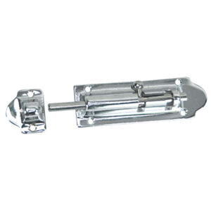 Whitecap Barrel Bolt – CP/Brass – 4″