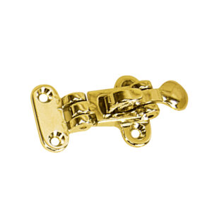 Whitecap Anti-Rattle Hold Down – Polished Brass