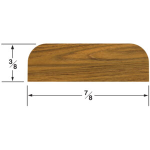 Whitecap Teak Batten – 7/8″W
