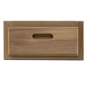 Whitecap Teak Drawer/Door Front & Frame – 12″W x 6″H