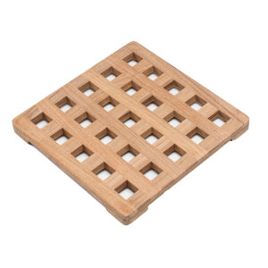 Whitecap Teak Large Square Trivet – 8″
