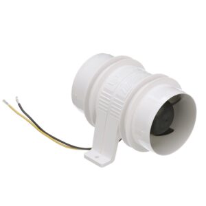 Attwood Turbo 3000 3in Blower 12v White