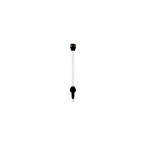 Attwood LightArmor Bi-Color 14in Straight Locking Collar Pole 3-Pin LED with Task Light