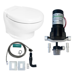 Thetford Nano Eco Compact Toilet Raw Water Kit w/Inlet Pump – 24V