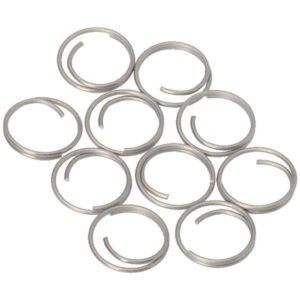 Barton Stainless Steel Large Split Rings – 14mm – 10-Pack