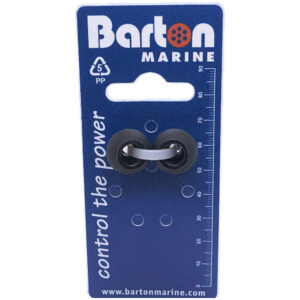 Barton 4mm Rope Stoppers – Black – Pair