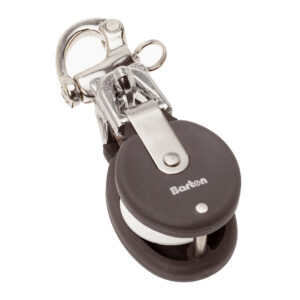 Barton Large Snatch Block f/Yachts Up to 40′ (12.2M) – Stainless Steel Snap