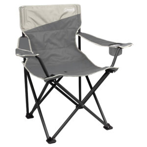 Coleman Big & Tall Quad Camping Chair – Grey
