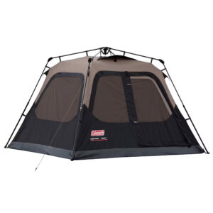 Coleman 4-Person Cabin Camping Tent w/Instant Setup – Black