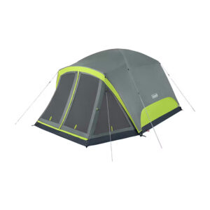 Coleman 6-Person Skydome™ Camping Tent w/Screen Room – Rock Grey