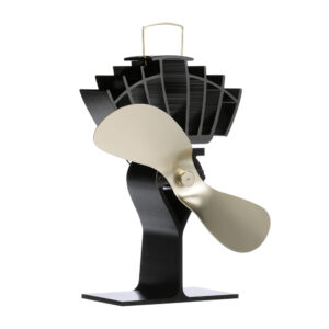 Ecofan by Caframo UltrAir 810CA Heat Powered Stove Fan – Gold Blade