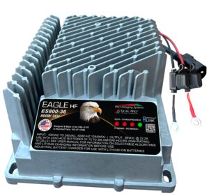 Dual Pro Eagle Peformance ES800 36v Battery Charger 1 Bank 22 Amps