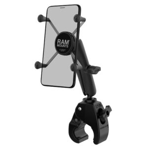 RAM Mount RAM® X-Grip® Large Phone Mount w/Tough-Claw™ Medium Clamp Base – Long
