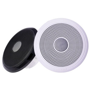 Fusion XS-F65CWB XS Series 6.5″ 200 Watt Classic Marine Speakers – White & Black Grill Options